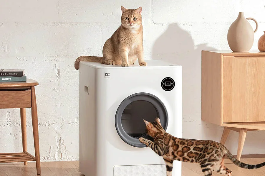 electronic litter boxes